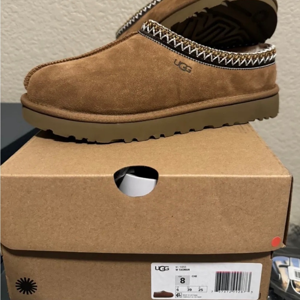 Ugg Tasman Slipper Chestnut 8 Women - Free Shipping